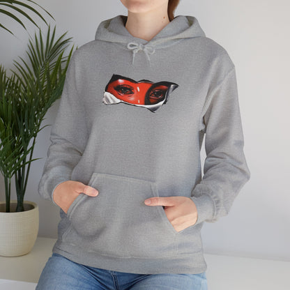 Unisex Heavy Blend Hoodie with Eye for Eye- Design - 100% Quality