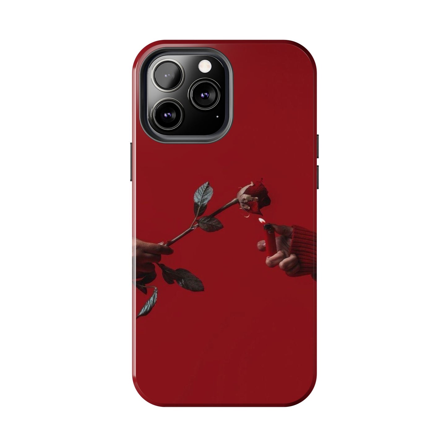 Phone Cases - Burning Roses Design Phone Case