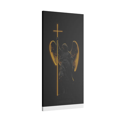 Angel of Light Canvas Art – Stretched Matte Wall Decor for Spiritual Spaces