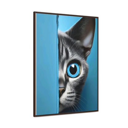 Art Cat Gallery Canvas Vertical Frame