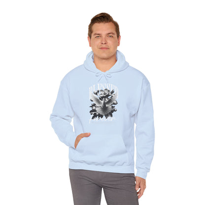 Vintage Floral Graphic Unisex Hooded Sweatshirt