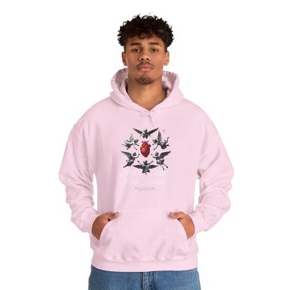 Artistic Heart Hoodie | Unisex Heavy Blend Sweatshirt