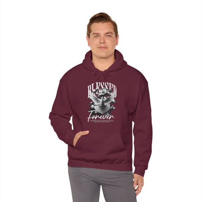 Vintage Floral Graphic Unisex Hooded Sweatshirt