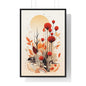 Vertical Framed Poster - Aesthetic Art Home Decor for Bedroom and Living Room