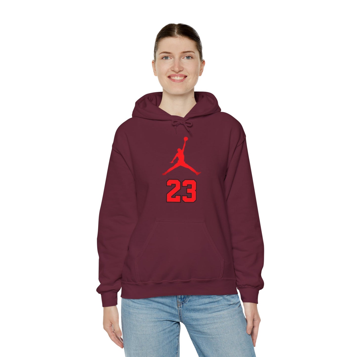 Unisex Heavy Blend™ Hooded Sweatshirt - Retro Slam Dunk 23