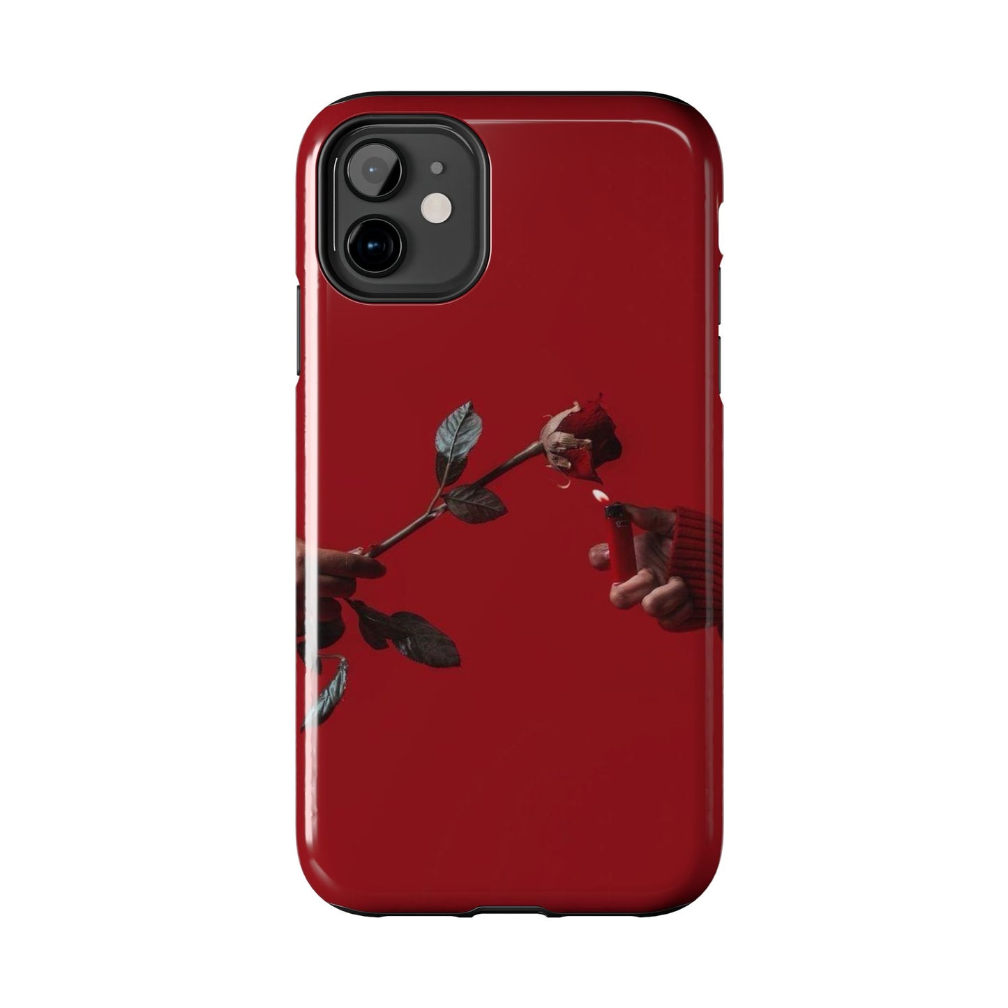 Phone Cases - Burning Roses Design Phone Case