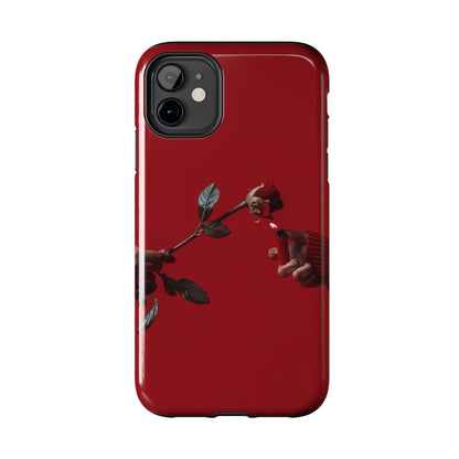 Phone Cases - Burning Roses Design Phone Case