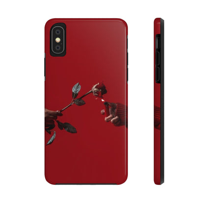 Phone Cases - Burning Roses Design Phone Case