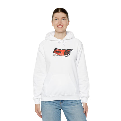 Unisex Heavy Blend Hoodie with Eye for Eye- Design - 100% Quality