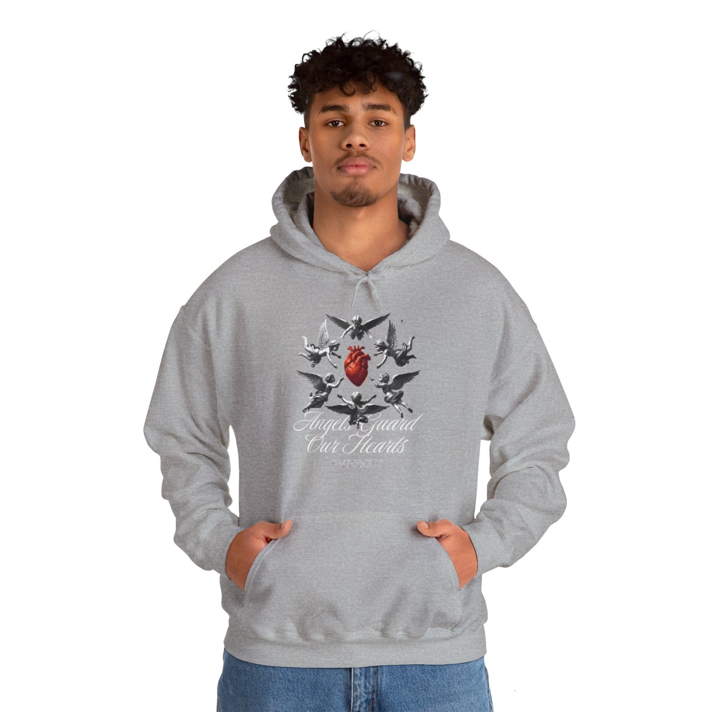 Artistic Heart Hoodie | Unisex Heavy Blend Sweatshirt