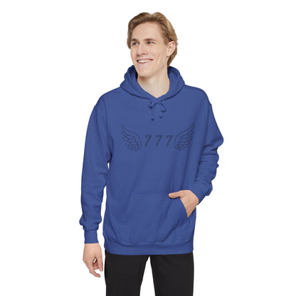 Garment-Dyed Hoodie with Quality Tripple 7 Design