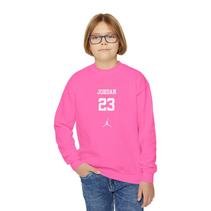 Cozy Crewneck Jordan 23 Jumpman Sweatshirt, Youth Hoodie for Basketball Athlete