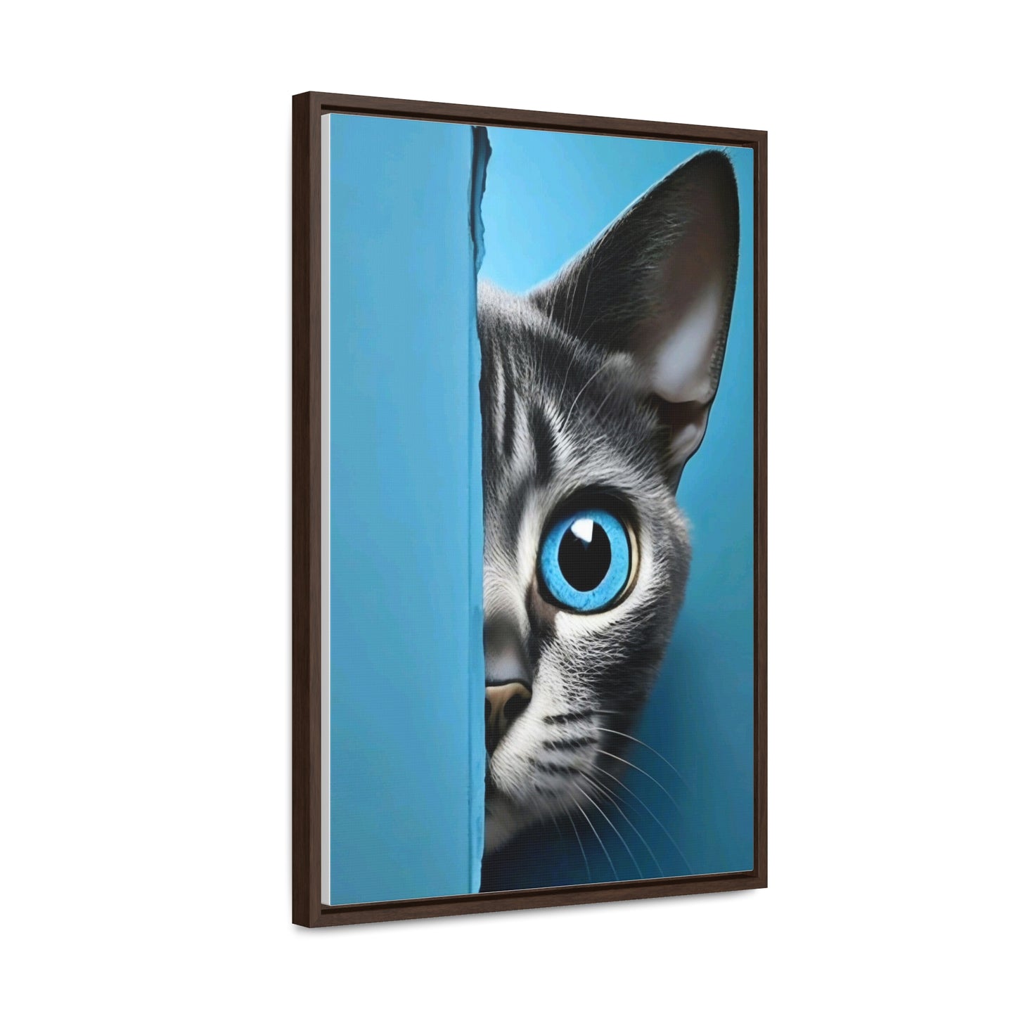 Art Cat Gallery Canvas Vertical Frame