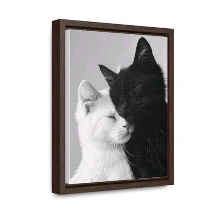 Cat Lovers Art Gallery Canvas Wraps, Vertical Frame