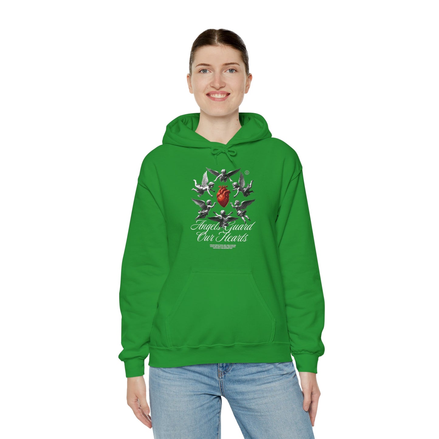 Artistic Heart Hoodie | Unisex Heavy Blend Sweatshirt