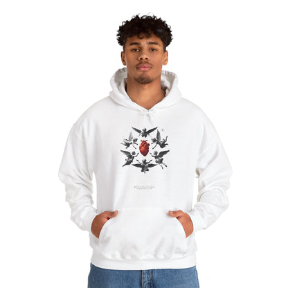 Artistic Heart Hoodie | Unisex Heavy Blend Sweatshirt