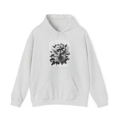 Vintage Floral Graphic Unisex Hooded Sweatshirt