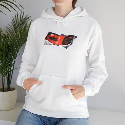 Unisex Heavy Blend Hoodie with Eye for Eye- Design - 100% Quality