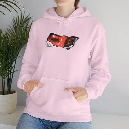 Unisex Heavy Blend Hoodie with Eye for Eye- Design - 100% Quality