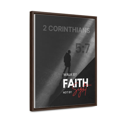 Vertical Frame Canvas Wrap - Bible Verse Gallery