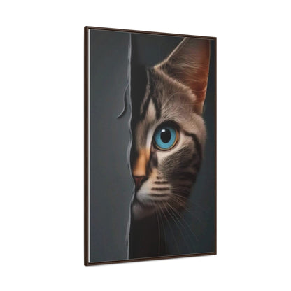 Cat Lovers Art Gallery Canvas Wraps, Vertical Frame