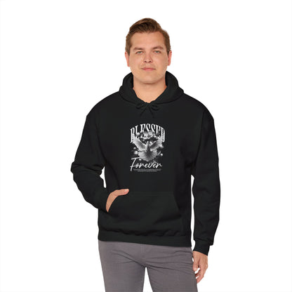 Artistic Unisex Hoodie with Floral Design