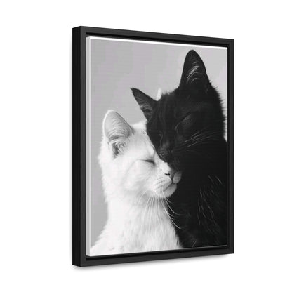 Cat Lovers Art Gallery Canvas Wraps, Vertical Frame