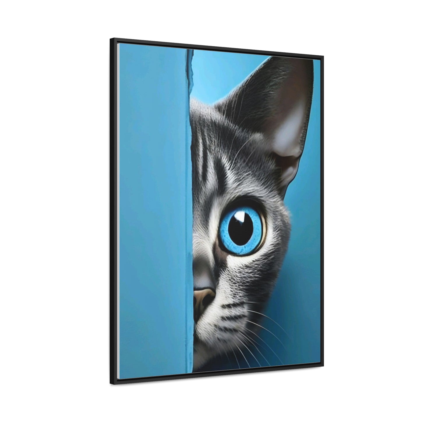 Art Cat Gallery Canvas Vertical Frame