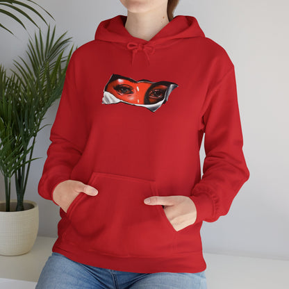 Unisex Heavy Blend Hoodie with Eye for Eye- Design - 100% Quality