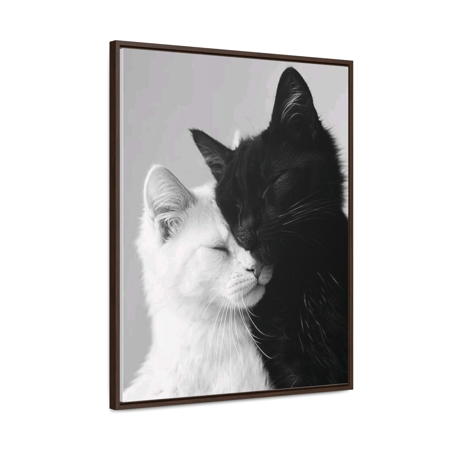 Cat Lovers Art Gallery Canvas Wraps, Vertical Frame