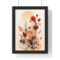 Vertical Framed Poster - Aesthetic Art Home Decor for Bedroom and Living Room