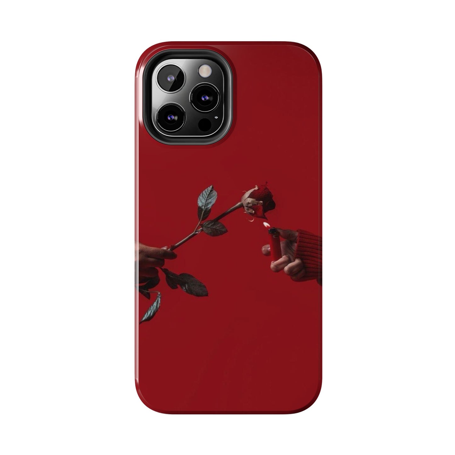 Phone Cases - Burning Roses Design Phone Case