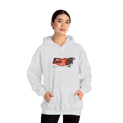 Unisex Heavy Blend Hoodie with Eye for Eye- Design - 100% Quality