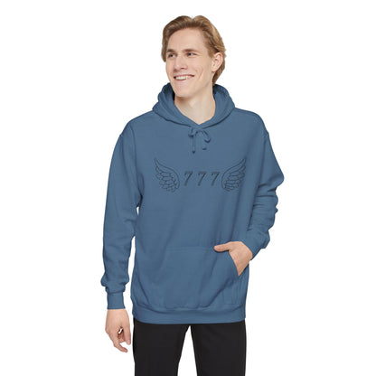 Garment-Dyed Hoodie with Quality Tripple 7 Design