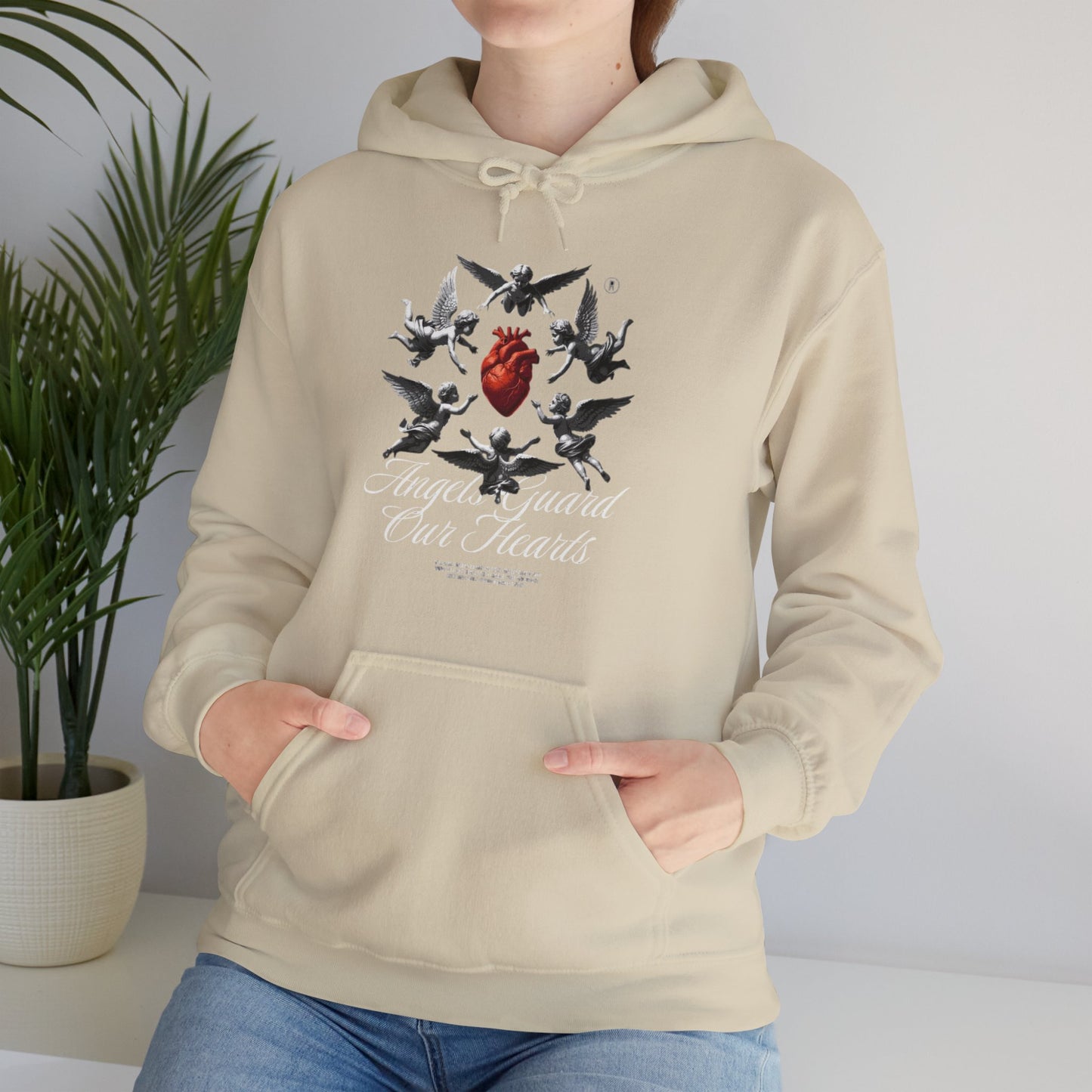 Artistic Heart Hoodie | Unisex Heavy Blend Sweatshirt