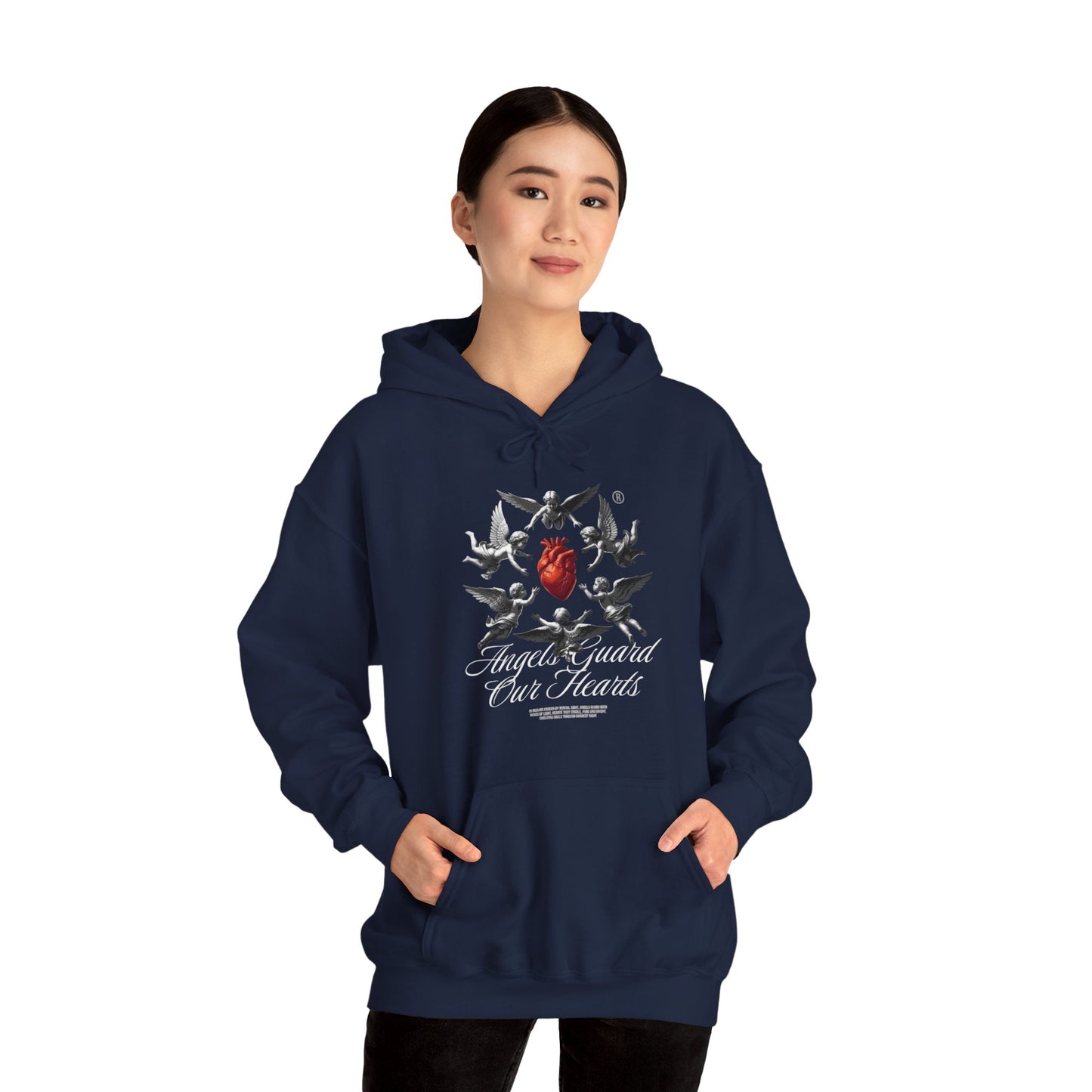 Artistic Heart Hoodie | Unisex Heavy Blend Sweatshirt