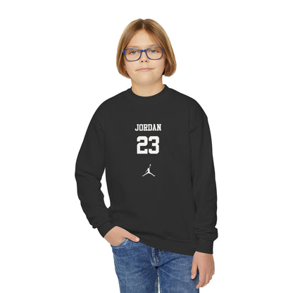 Cozy Crewneck Jordan 23 Jumpman Sweatshirt, Youth Hoodie for Basketball Athlete