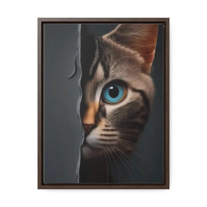 Cat Lovers Art Gallery Canvas Wraps, Vertical Frame