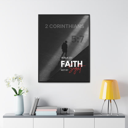 Vertical Frame Canvas Wrap - Bible Verse Gallery