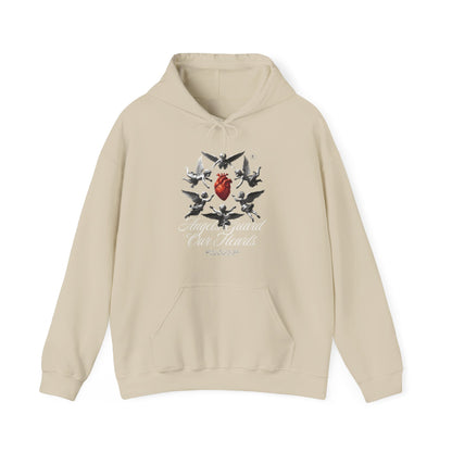 Artistic Heart Hoodie | Unisex Heavy Blend Sweatshirt