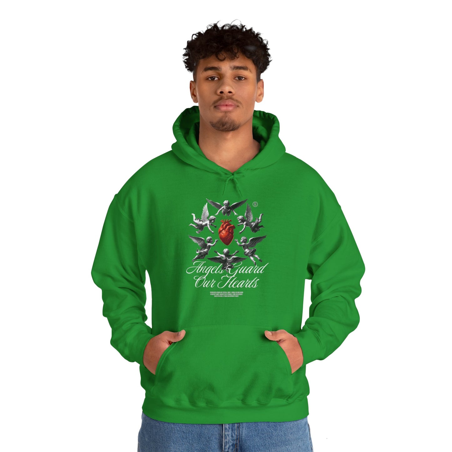 Artistic Heart Hoodie | Unisex Heavy Blend Sweatshirt