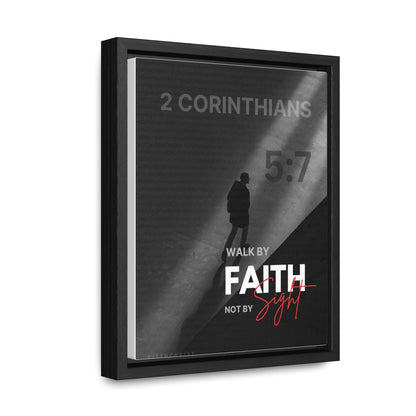 Vertical Frame Canvas Wrap - Bible Verse Gallery