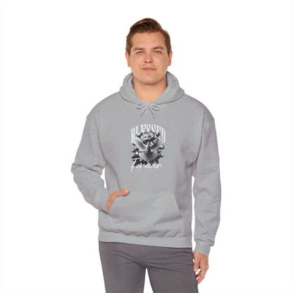 Artistic Unisex Hoodie with Floral Design