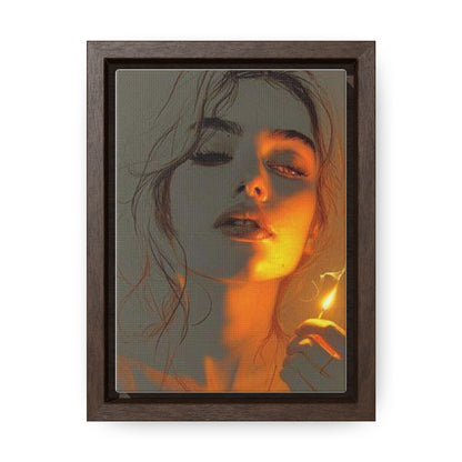 Aesthetic Gallery Canvas Wraps, Vertical Frame